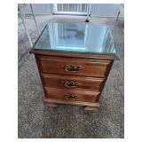 Two drawer night stand