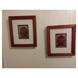 Framed wall decor (2)