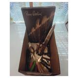 Assorted kitchen utensils