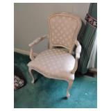 French provincial accent chair