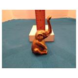 Brass elephant figurine