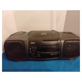 Sanyo Cd/radio/cassette recorder