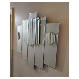 Hanging wall mirror
