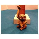 Brass elephant figurine