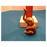 Brass elephant figurine