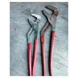 Large adjustable wrench lot