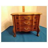 Wooden jewelry chest