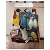 Light bulb and battery tray lot
