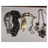 Costume necklace lot