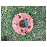 Extension cord on reel