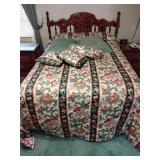 Full size headboard w/ metal frame