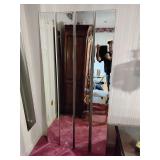 4 wall mounted mirrors