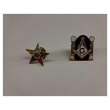 Mason lapel pins