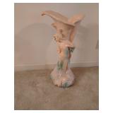 Calla Lily Maiden art nouveau sculptural vase