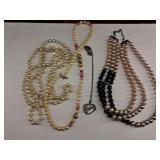 Misc necklace lot