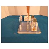 Acrylic napkin holder, salt & pepper shakers
