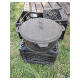 Cast iron dutch oven