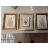 Framed prints (3)