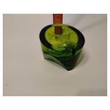 Viking glass Sommerso style ashtray