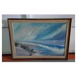 Acrylic on canvas seascape