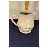 Longaberger pottery pitcher