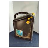 Oil drain container