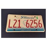 Illinois license plate