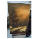Original oil on canvas art work