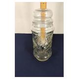 Planters Mr Peanut apothecary glass jar