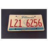 Illinois license plate