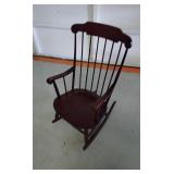 Windsor arm chair rocker