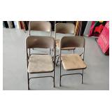 4 Samsonite chairs