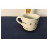 Longaberger pottery tea cup