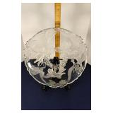 Crystal clear Heavenly angels serving platter