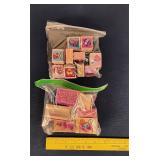 Assorted rubber stamp lot