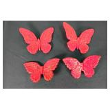 Homco butterfly wall decorations