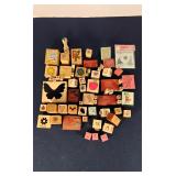 Assorted rubber stamp lot