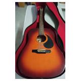 Santa Rosa acoustic guitar w/ case