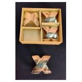 Silverplated napkin rings