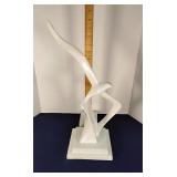 MCM bird in flight sculpture