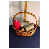 Basket of candles