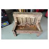 Vintage cast iron gas heater