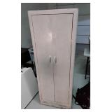 Metal storage cabinet
