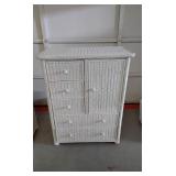 Wicker dresser