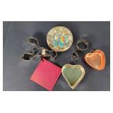 Assorted cookie cutter and mold lot
