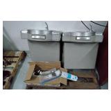 Haws Bi-Level water fountains