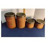 Vintage cannister set