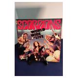 Scorpions World Wide Live double album vinyl 1985