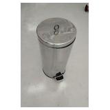 Hands free trash can
