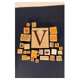 Assorted rubber stamp lot